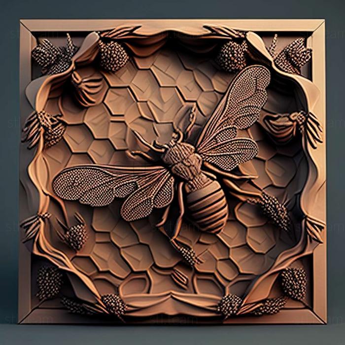 3D модель Eristalinae (STL)